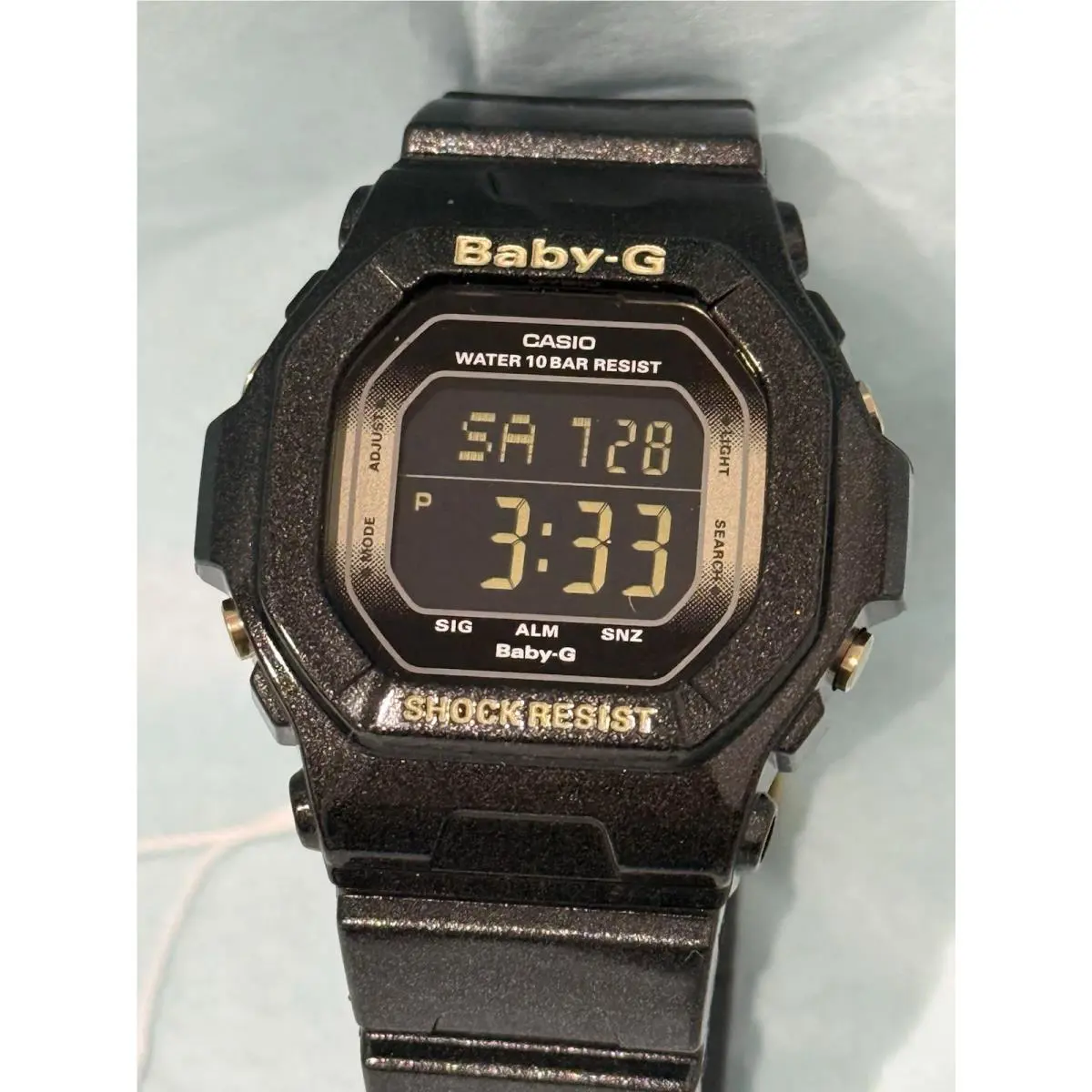 Casio Baby-g-shock BG-5605SA-1ER Glossy Black Resin Lady’s Watch