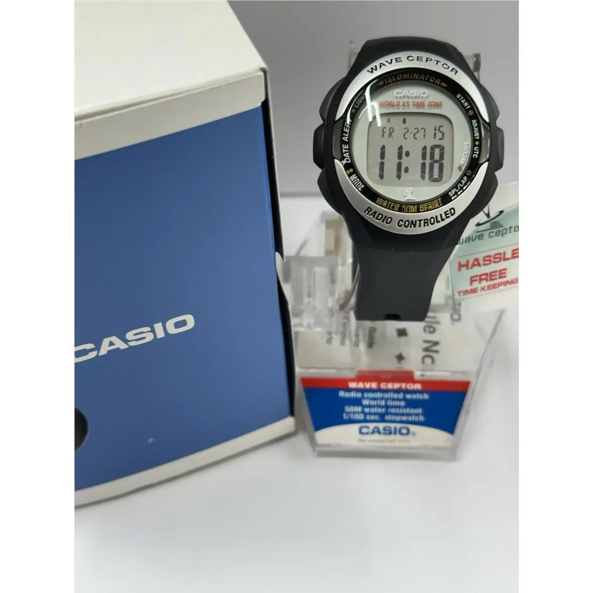 Casio WV-50H-1A Wave Ceptor Radio Controlled Men’s Watch