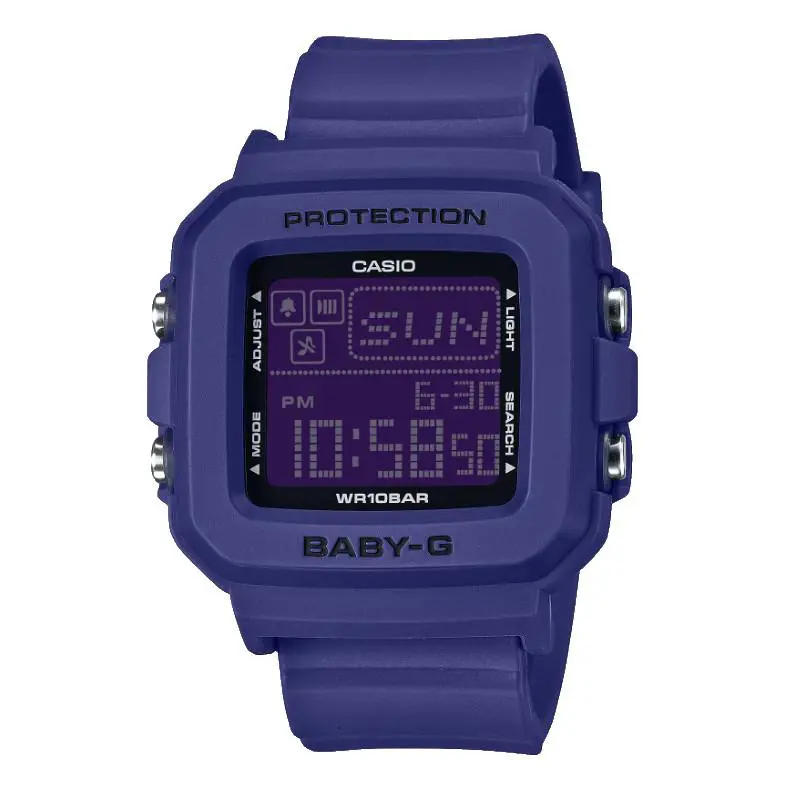 Casio G-shock Baby-g Digital Watch Navy Blue Resin BGD-10K-2