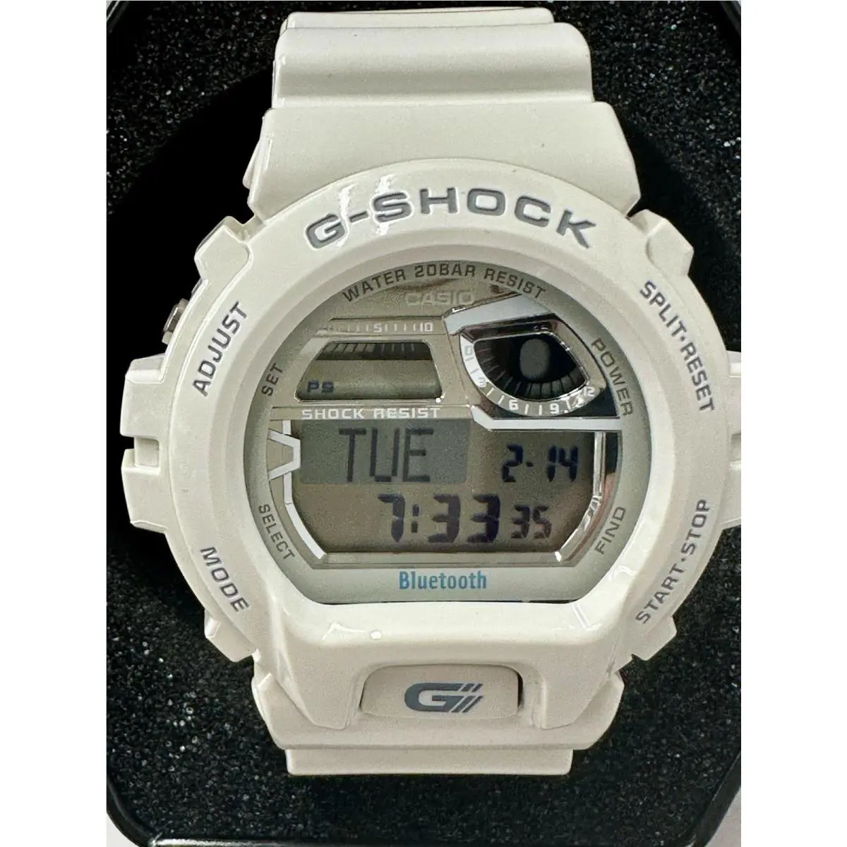 G-shock GB-6900AB-7 Bluetooth White Resin Band Men’s Watch by Casio