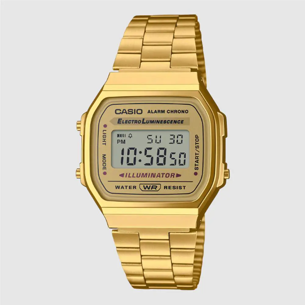 Casio A168WG-9VT Watch Gold