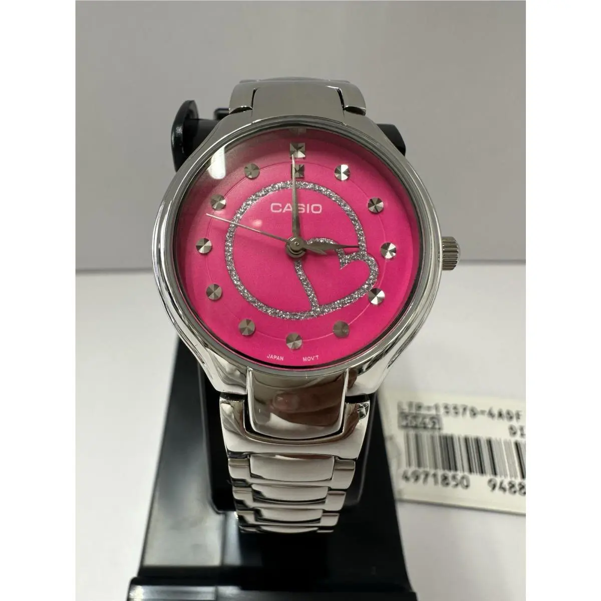 Casio LTP-1337D-4A Magenta Pink Dial Women`s Watch