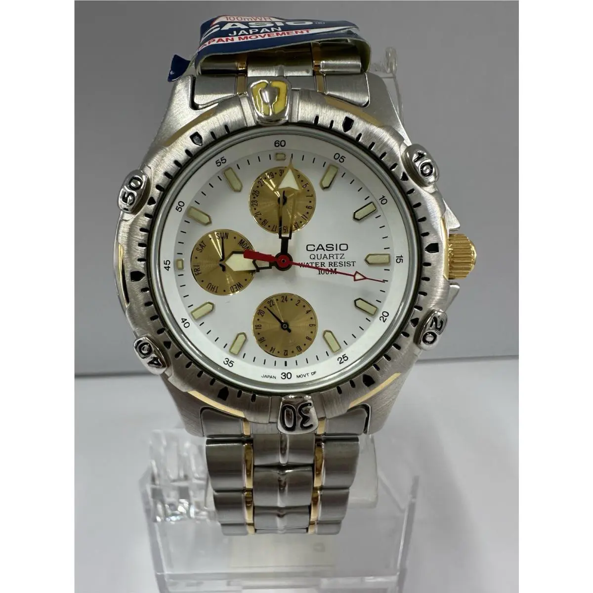 Casio MTD-1015G-7A Stainless Steel Band Men’s Watch