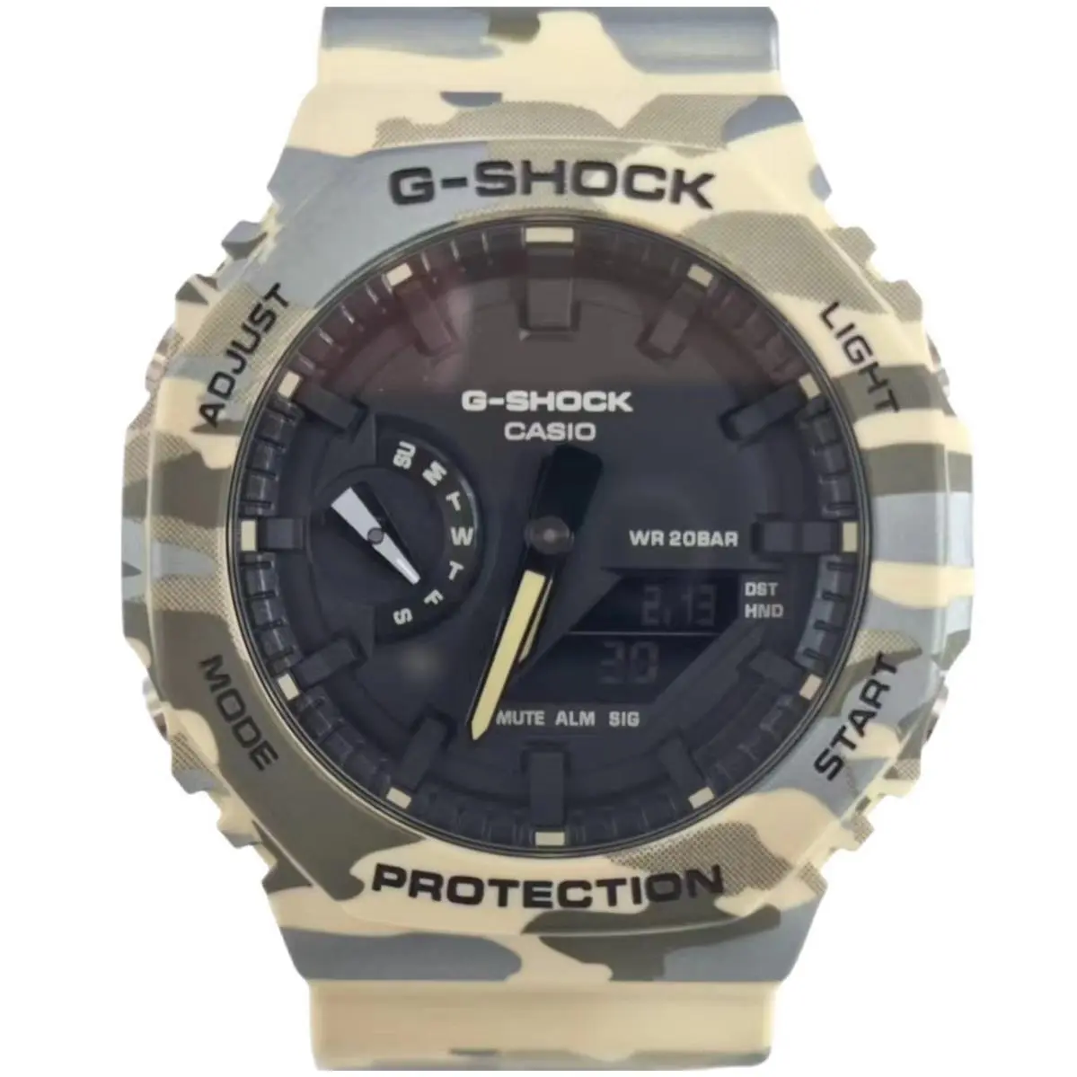 G-shock GA-2100CM-5ADR Analog-digital Camouflage Resin Band Men Watch by Casio