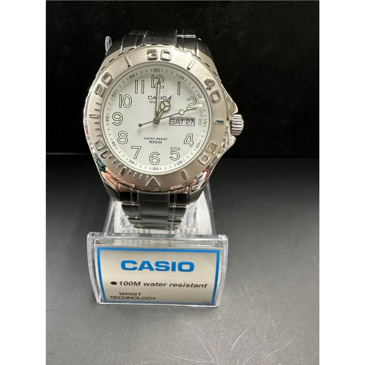 Casio MTD-1017A-7B Stainless Steel Band Men’s Watch
