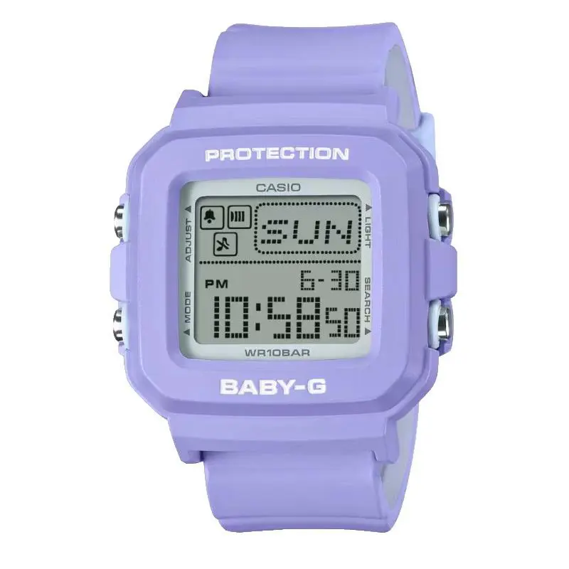 Casio G-shock Baby-g Digital Watch Purple Resin BGD10K-6