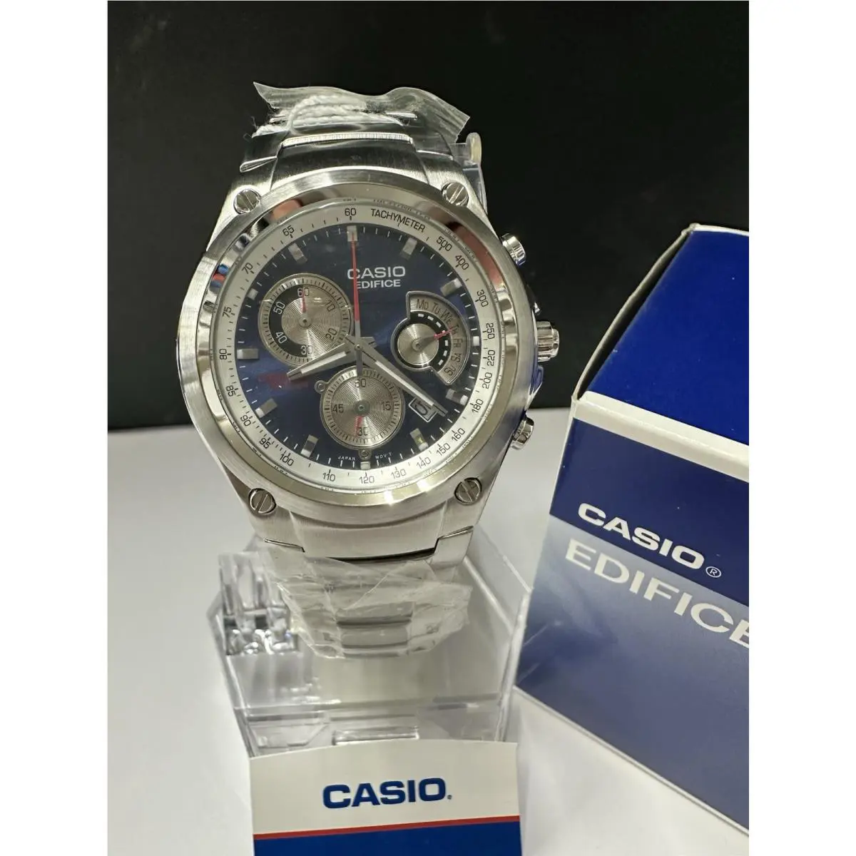 Casio Edifice EF-507D-2A Chronograph Men’s Blue Dial Watch