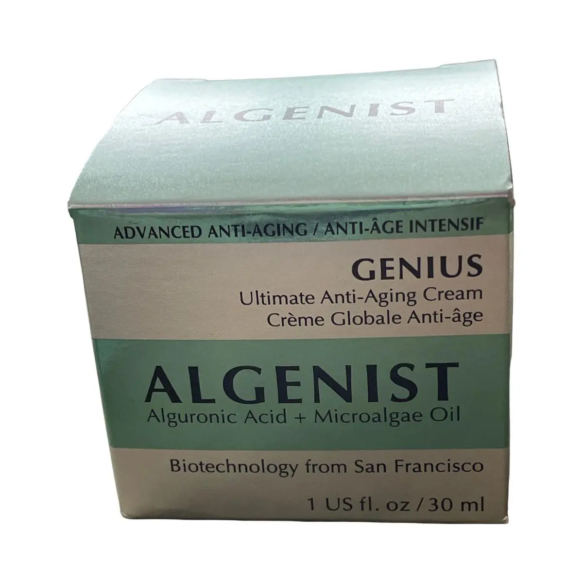 Anti-aging Cream Algenist Genius Alguronic Acid and Microalgae Oil 1oz/30ml