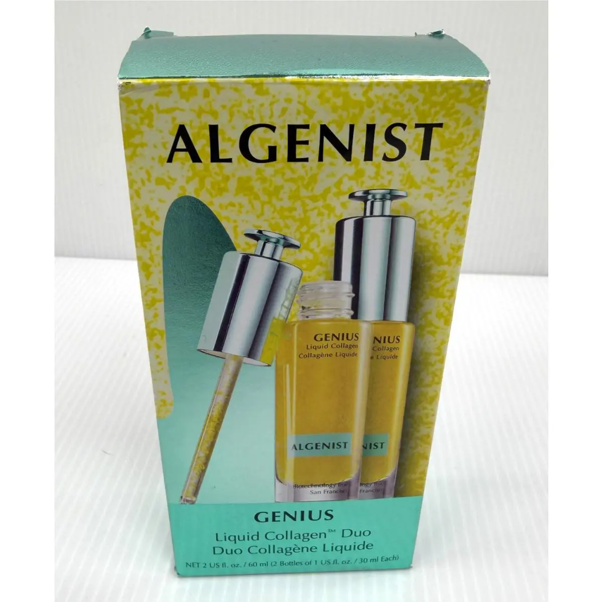 Algenist Genius Liquid Collagen Duo 2 fl oz 2 x 1 oz Bottles