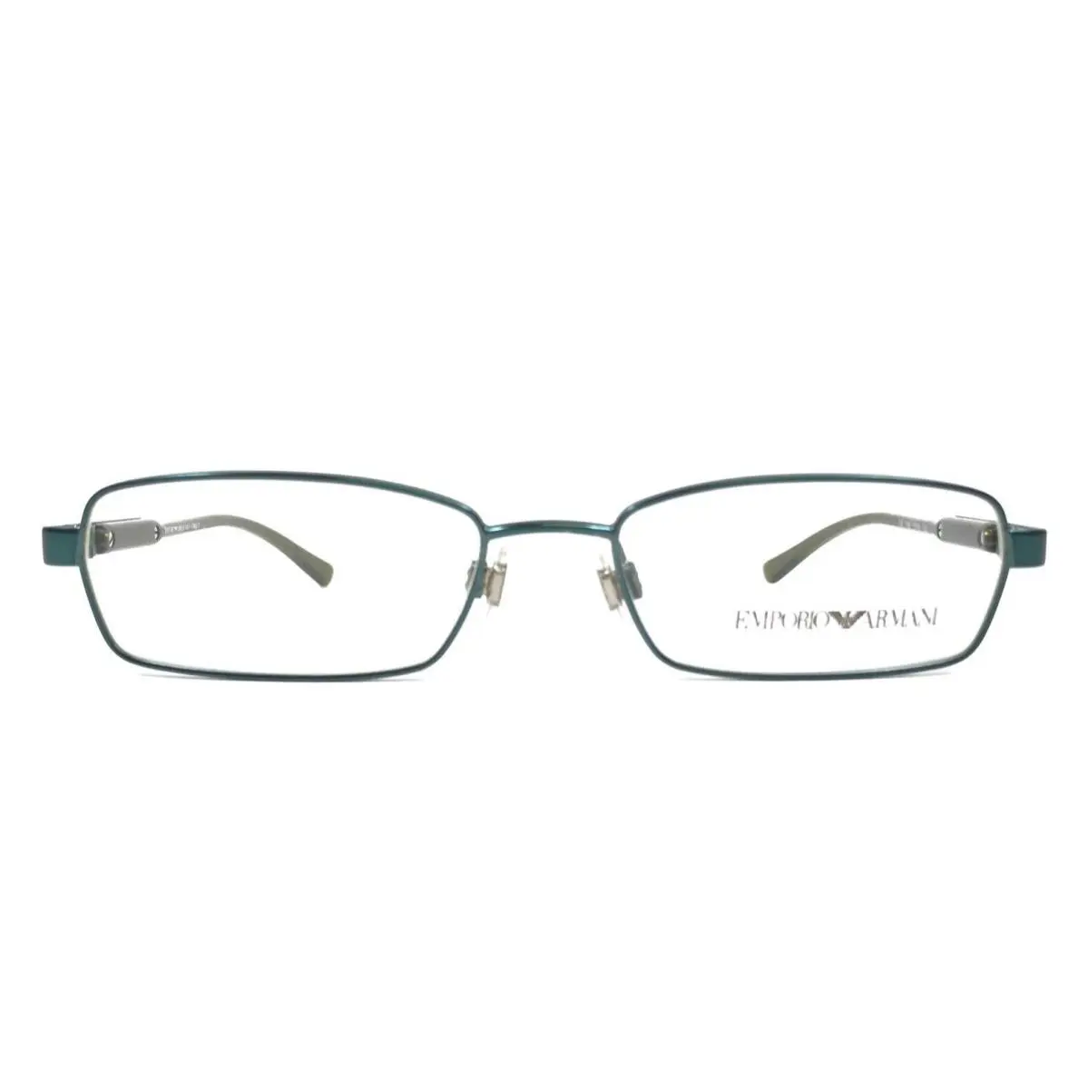 Emporio Armani Eyeglasses Frames 226 1366 Turquoise Olive Rectangle 51-16-135