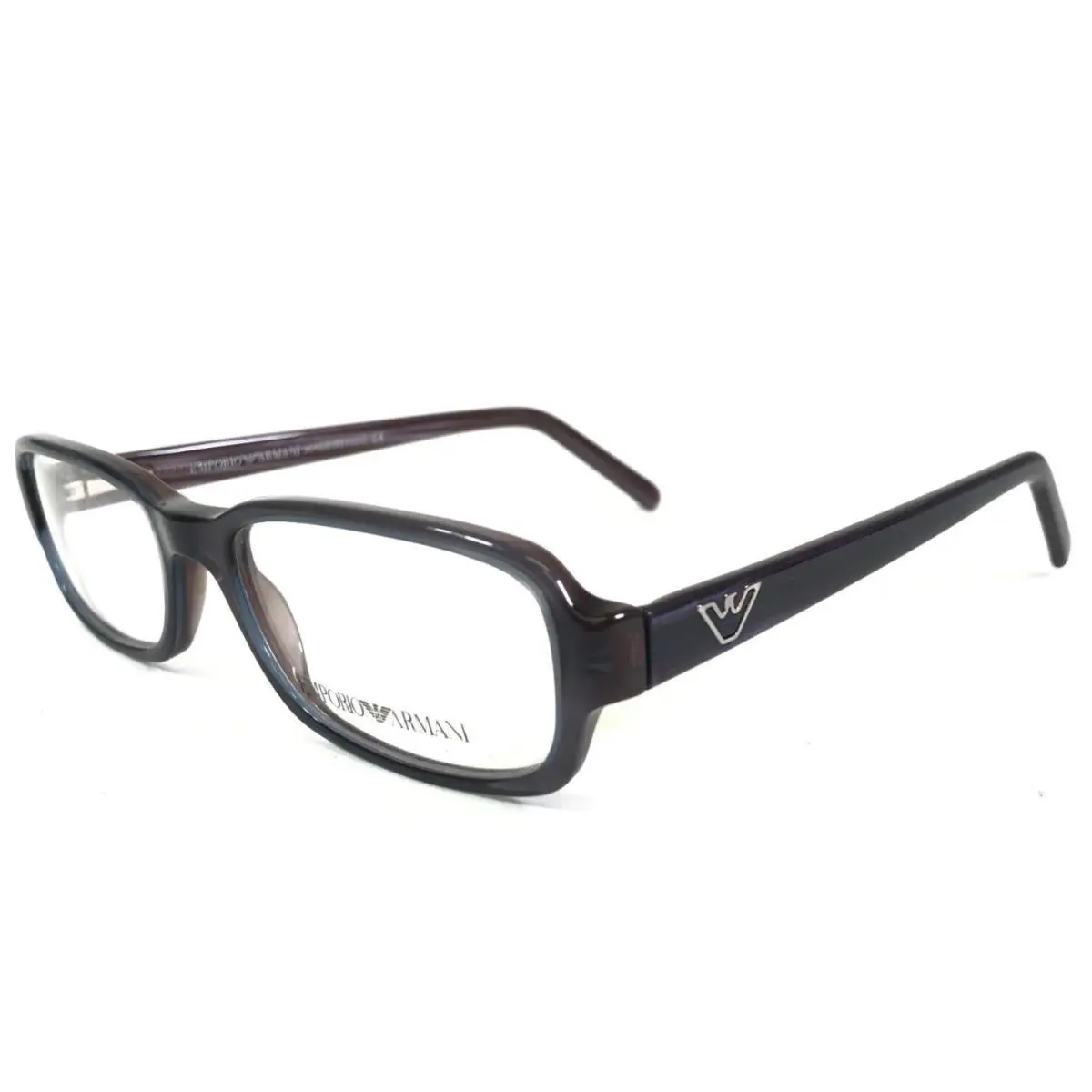 Emporio Armani Petite Eyeglasses Frames 643 483 Shiny Blue Purple 50-17-135
