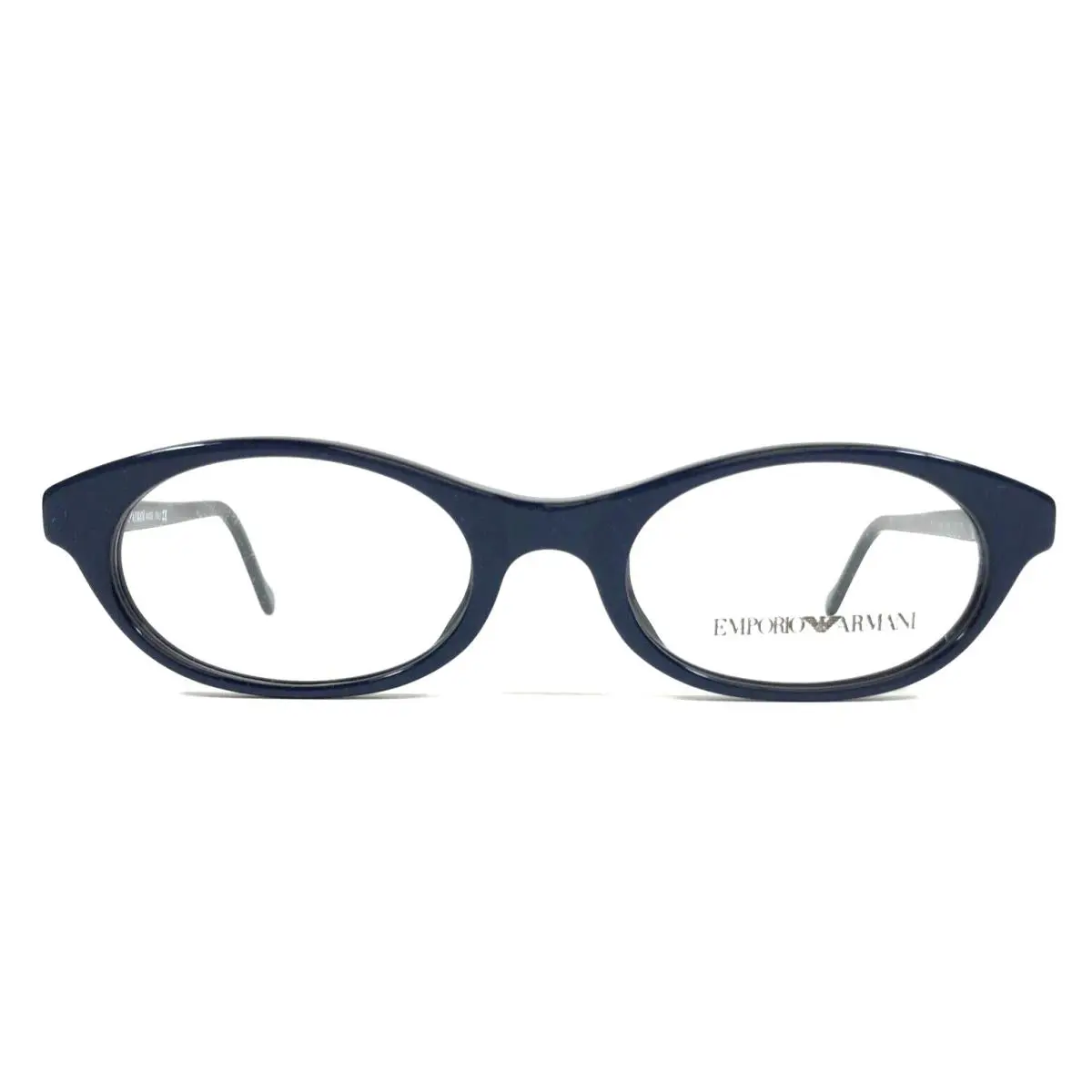 Emporio Armani Eyeglasses Frames 556 246 Navy Blue Oval Cat Eye 50-19-140