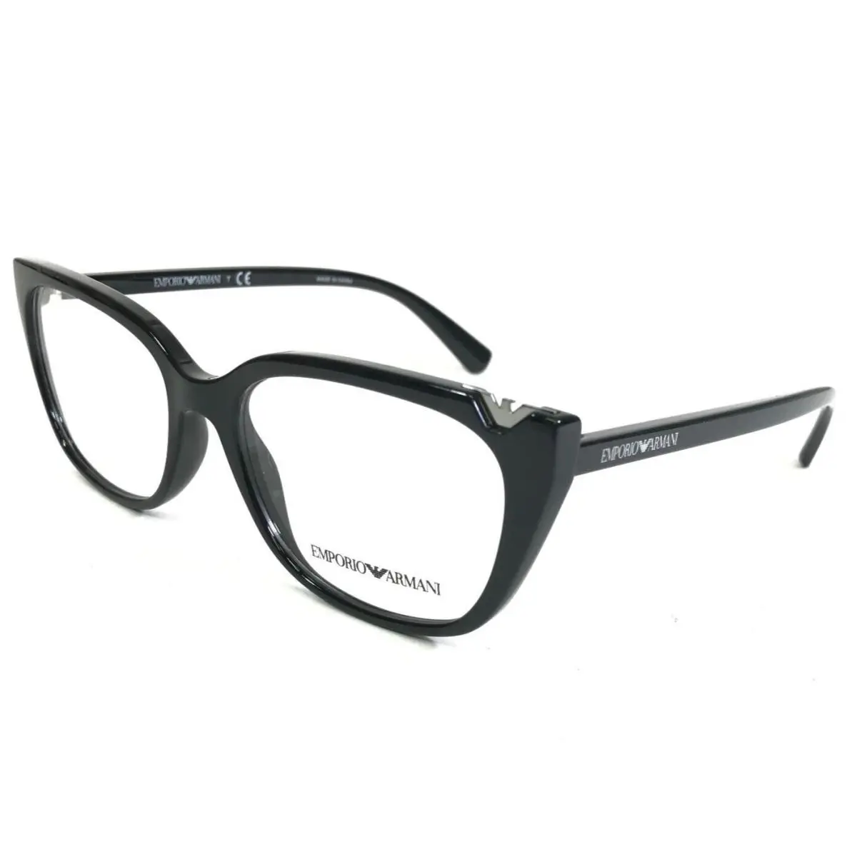 Emporio Armani Eyeglasses Frames EA3109 5017 Black Silver Full Rim 52-16-140