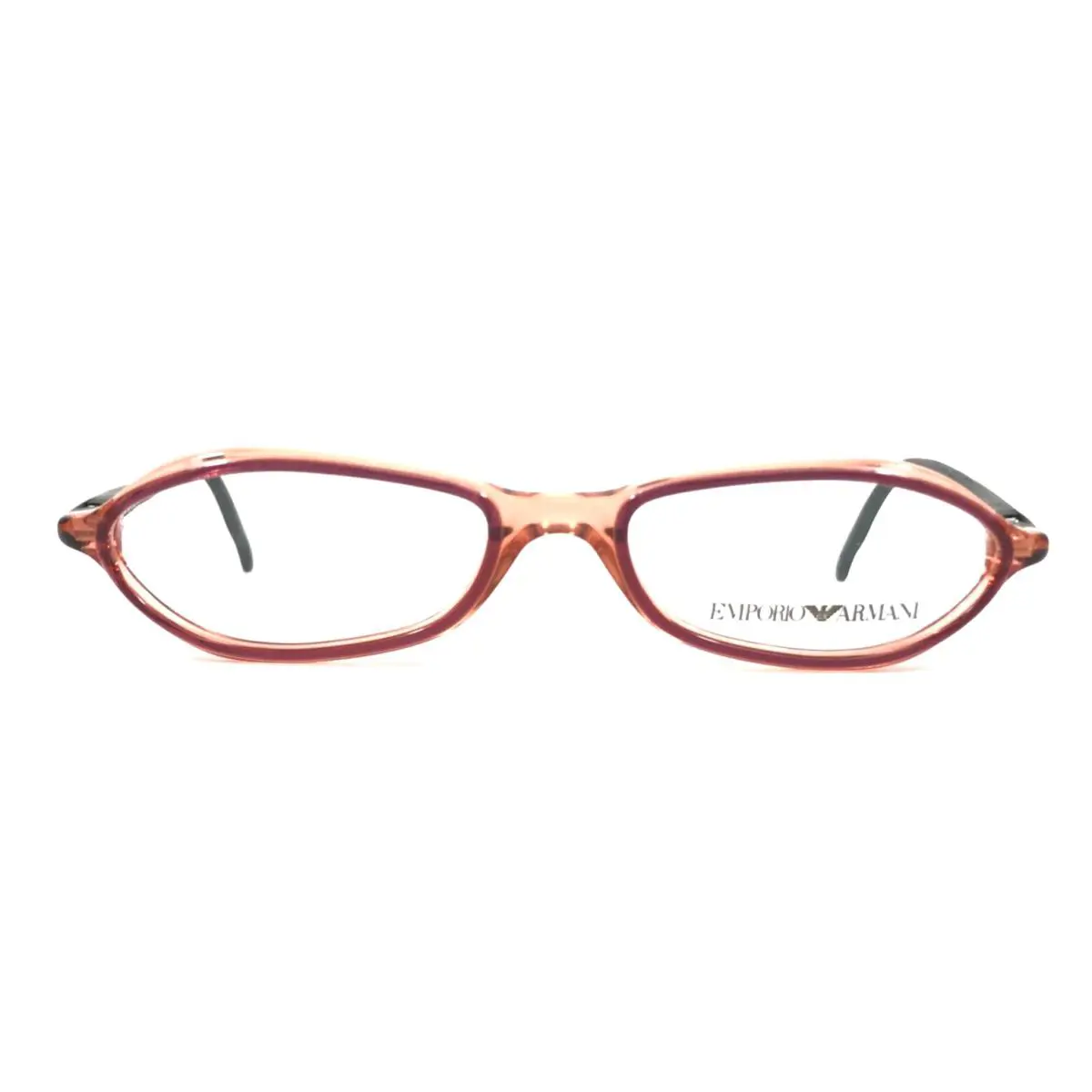 Emporio Armani Petite Eyeglasses Frames 614 422 Crystal Pink Bordeaux 50-16-135