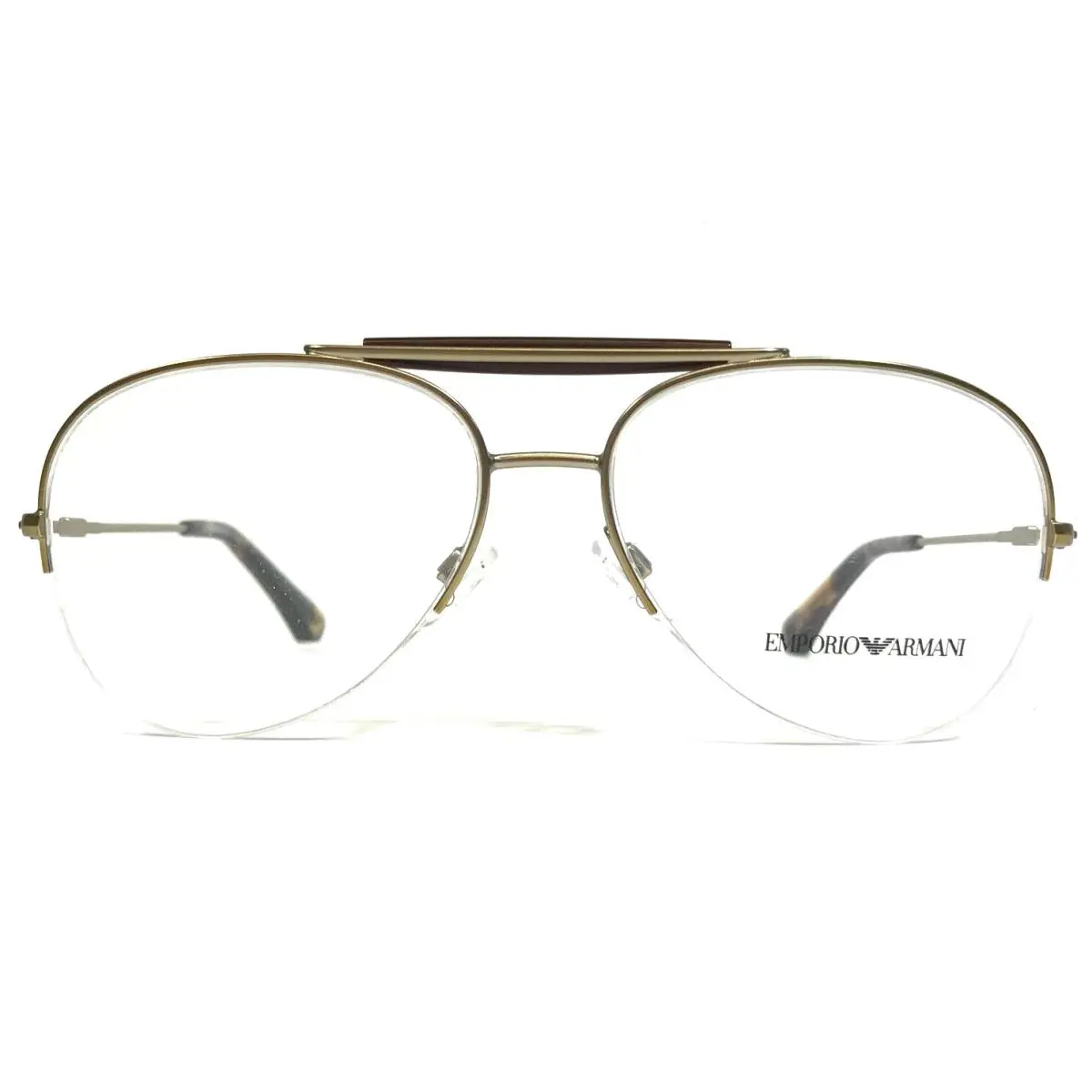 Emporio Armani Eyeglasses Frames EA1020 3002 Matte Pale Gold 55-15-140