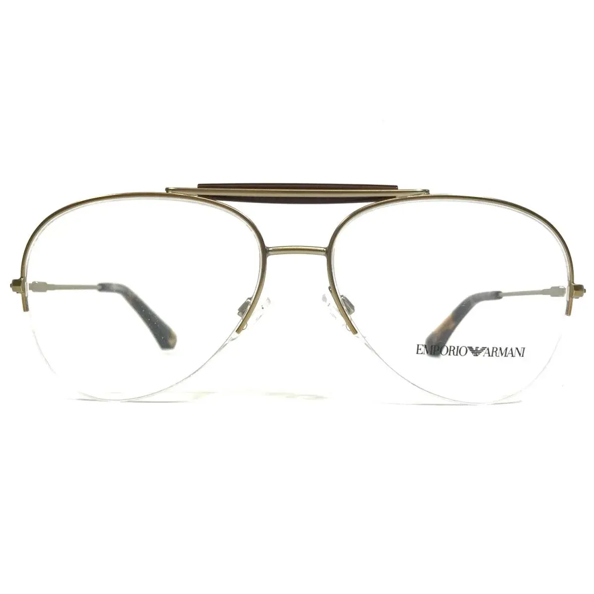 Emporio Armani Eyeglasses Frames EA1020 3002 Matte Pale Gold 55-15-140