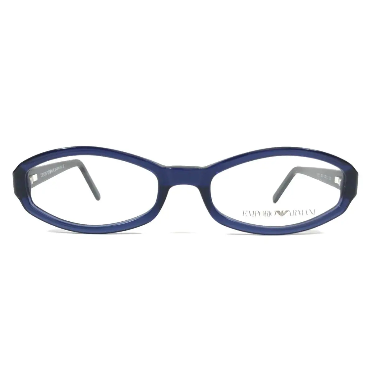 Emporio Armani Eyeglasses Frames 655 223 Navy Blue Oval Full Rim 51-18-135