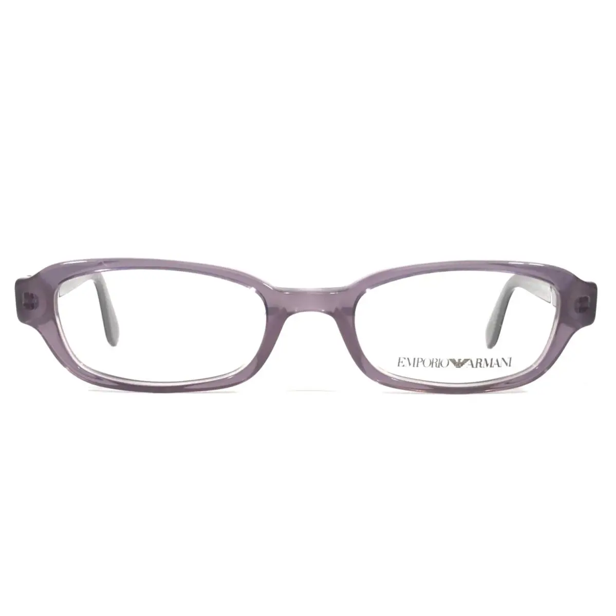 Emporio Armani Eyeglasses Frames 620 452 Clear Purple Rectangle 49-19-135