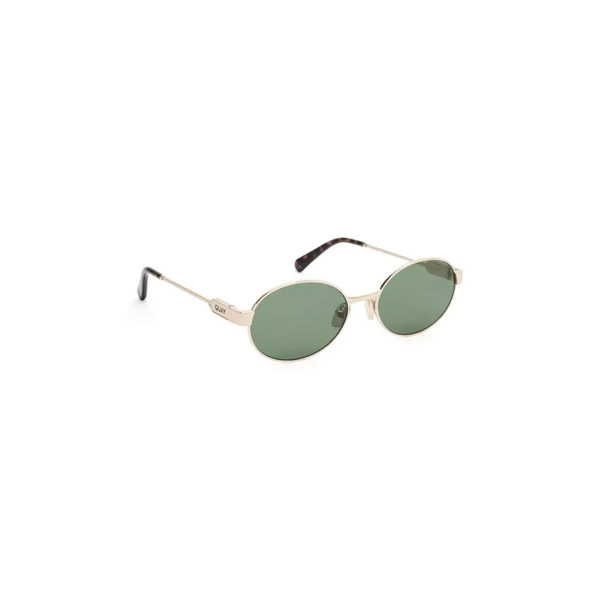 Unisex Sunglasses Quay Australia Anyways Gold/Green by QUAY