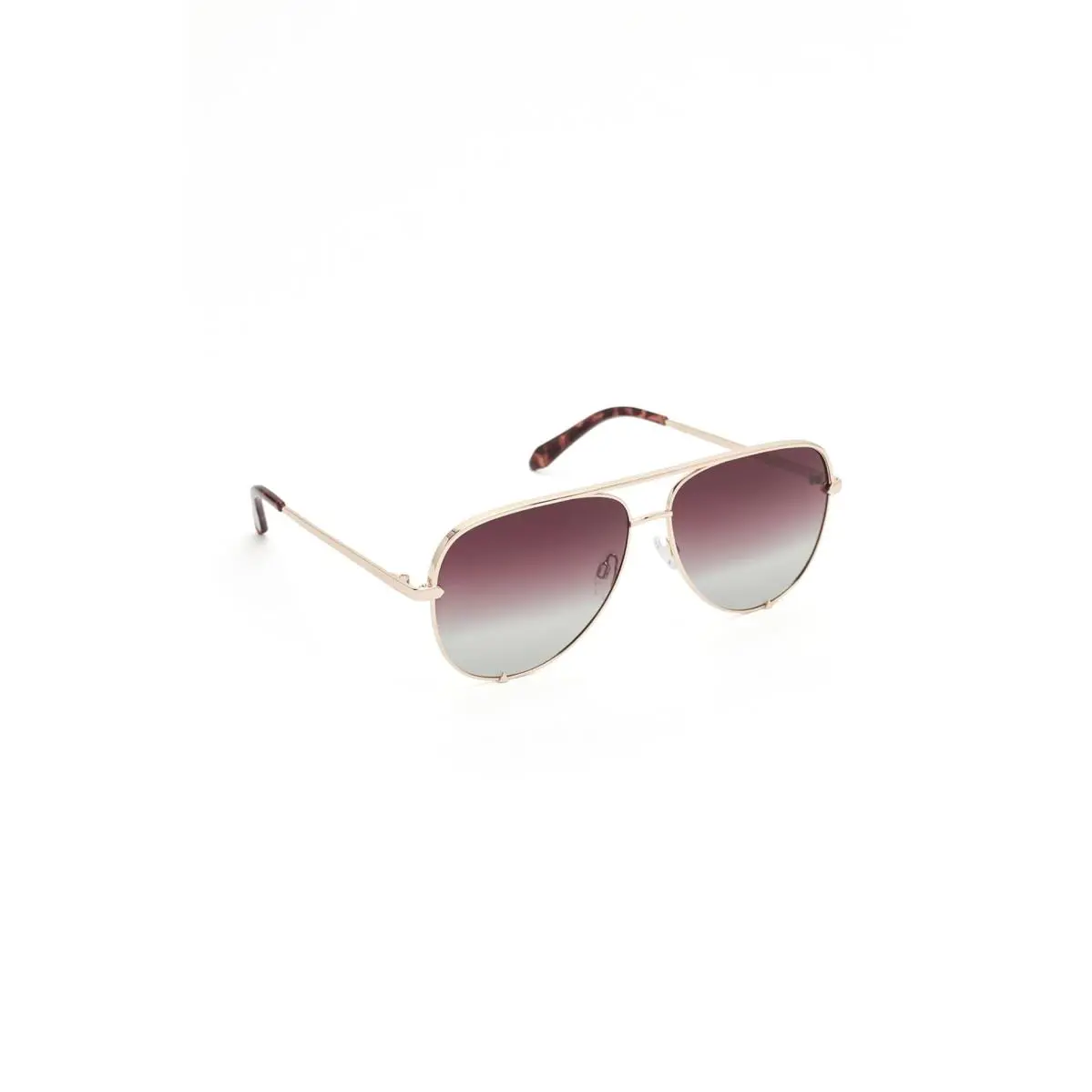 Unisex Sunglasses Quay Australia High Key Gold/Brown by QUAY