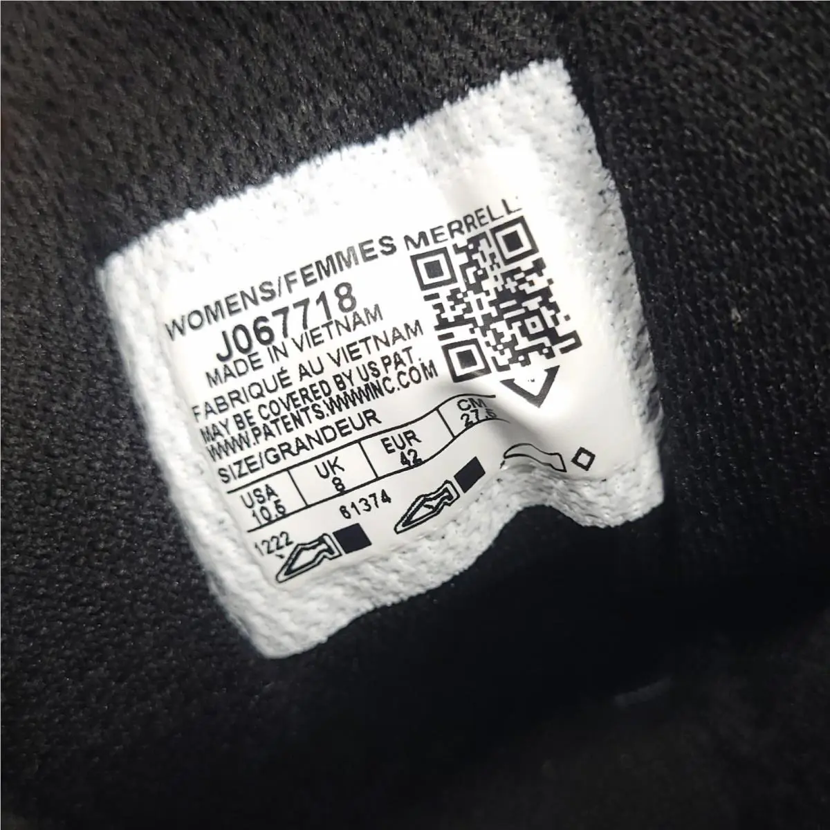 Merrell shoes - Merrell Vapor Glove 6 - Vapor Glove - J067718 - Black 5