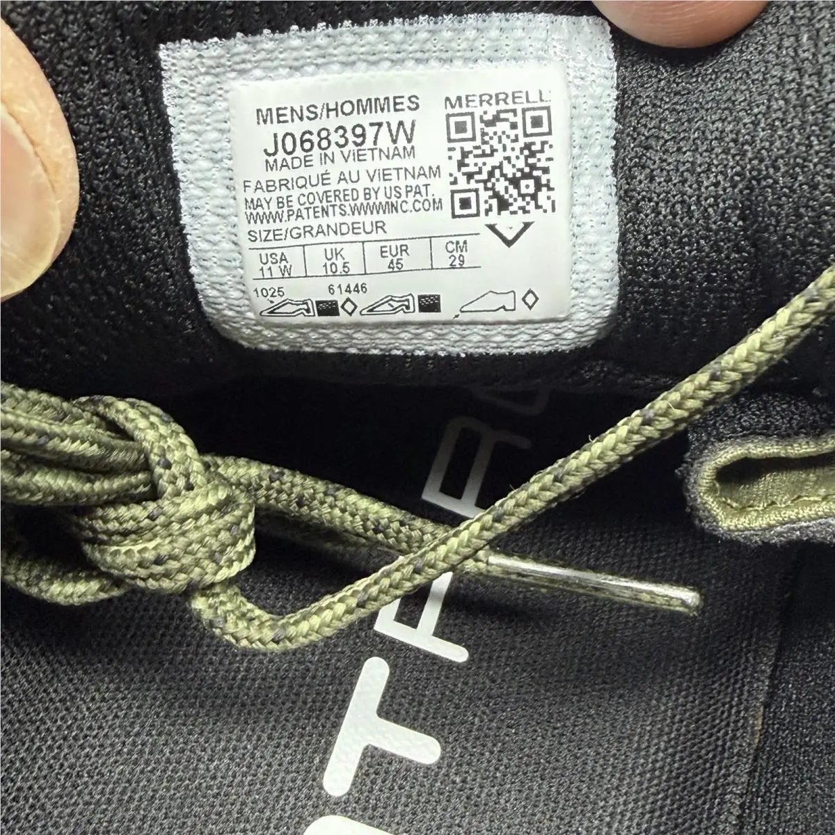 Merrell shoes - J003809Z - J068397W - Green (UPC: 0195020879191) 10