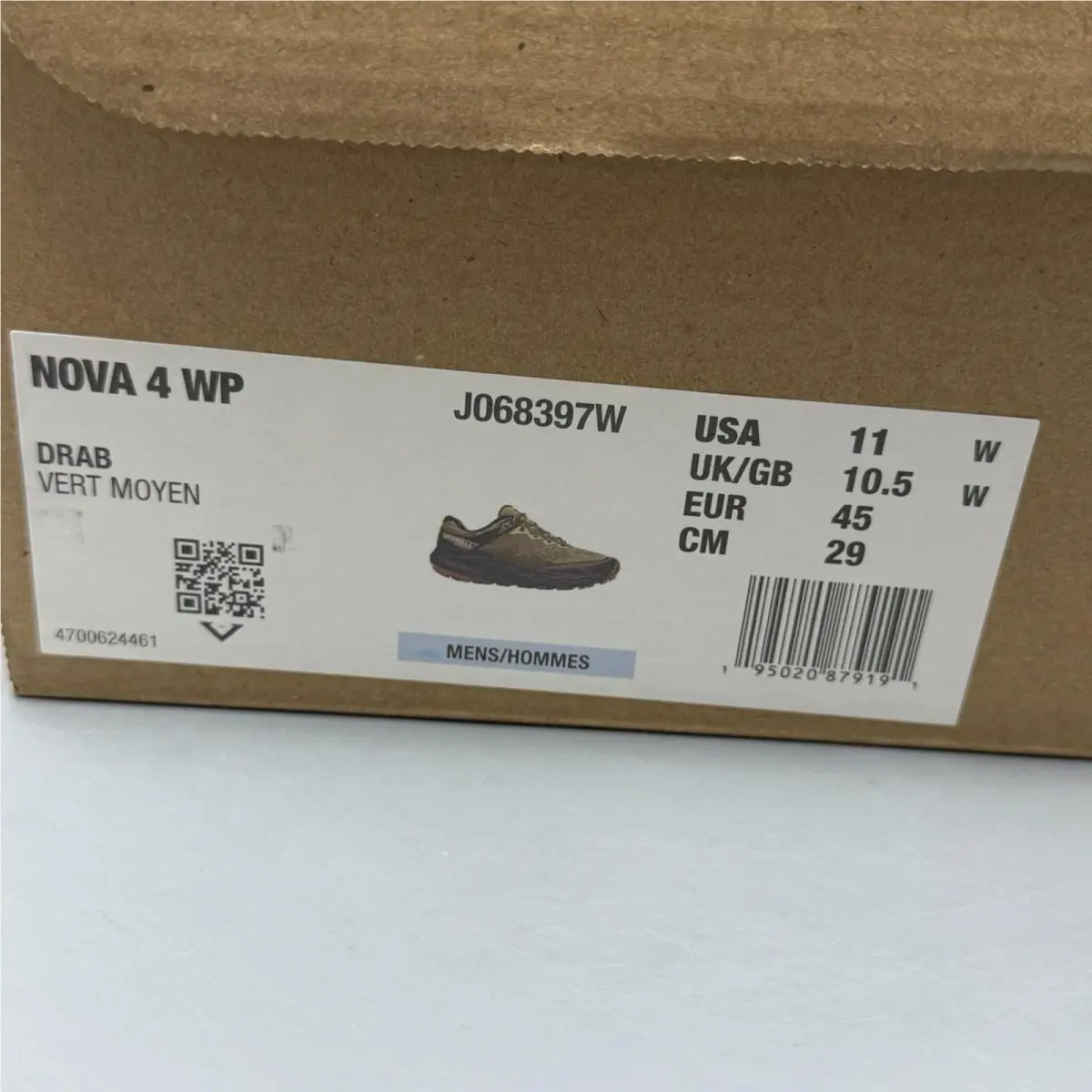 Merrell shoes - J003809Z - J068397W - Green (UPC: 0195020879191) 12