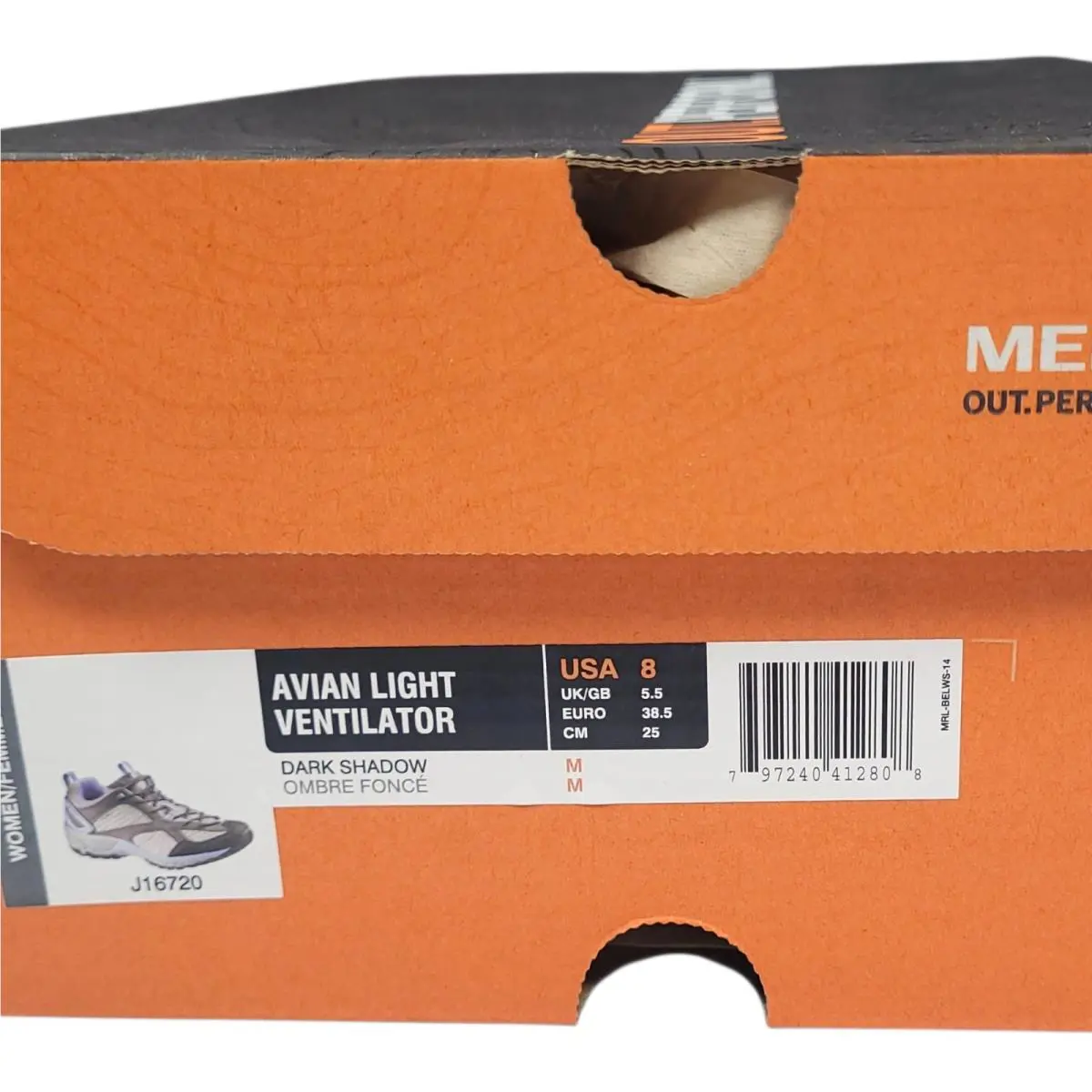 Merrell shoes - Merrell Light Ventilator - Light Ventilator - J16720 - Gray 8