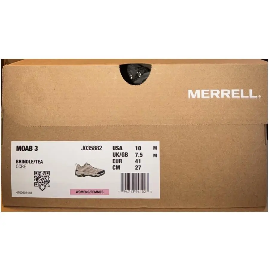Merrell shoes - MOAB 3 - MOAB - J035882 - Brindle/ Tea 12