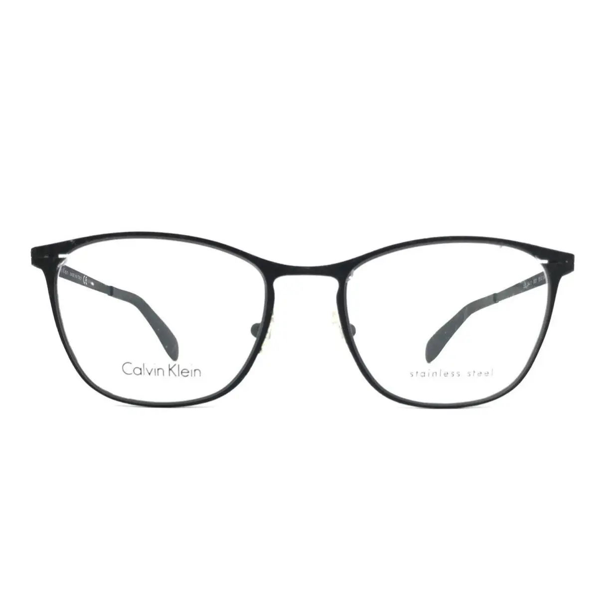 Calvin Klein Eyeglasses Frames CK5411 001 Matte Black Cat Eye Full Rim 51-19-140