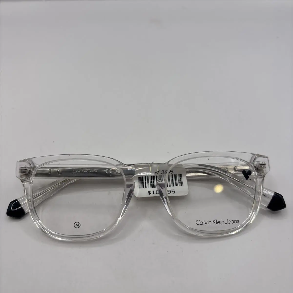 Calvin Klein CKJ23630 970 Clear Silver Unisex Eyeglasses 49-20-145