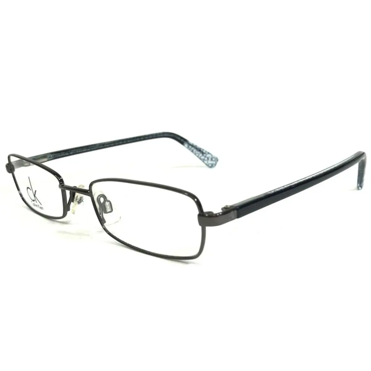 Calvin Klein Eyeglasses Frames 5195 060 Gunmetal Gray Blue Rectangular 48-18-130