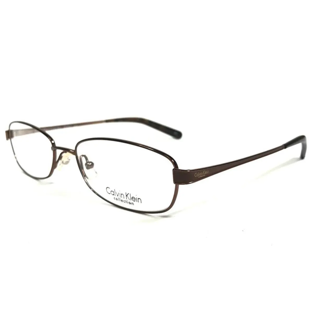 Calvin Klein CK7417 210 Eyeglasses Frames Brown Rectangular 53-16-140