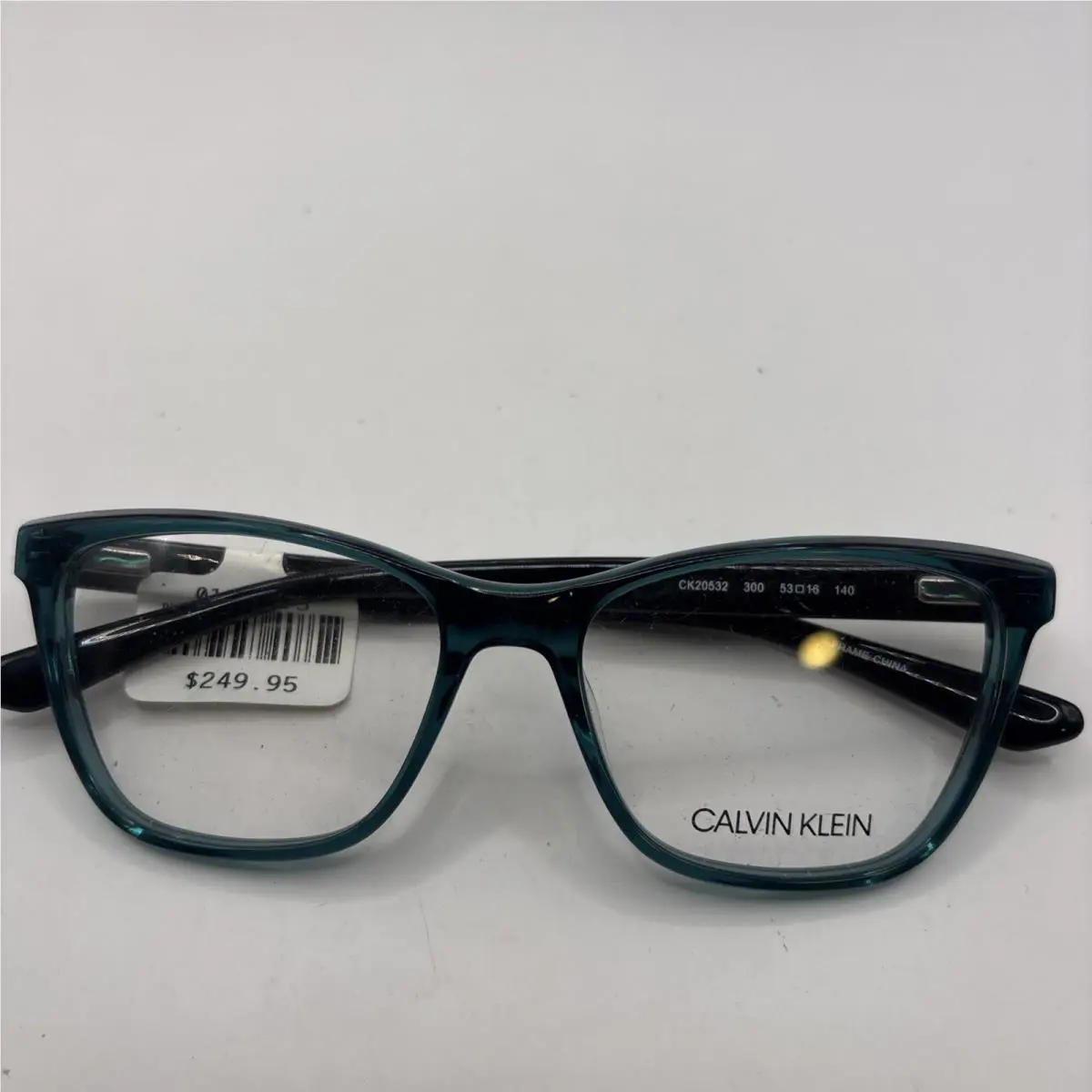 Calvin Klein CK20532 300 Crystal Bistro Green Eyeglasses 53-16-140
