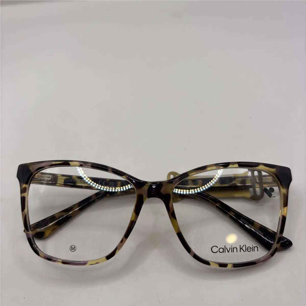 Calvin Klein CK23523 528 Violet Havana Women Full Rim Eyeglasses Frame 54-15-140
