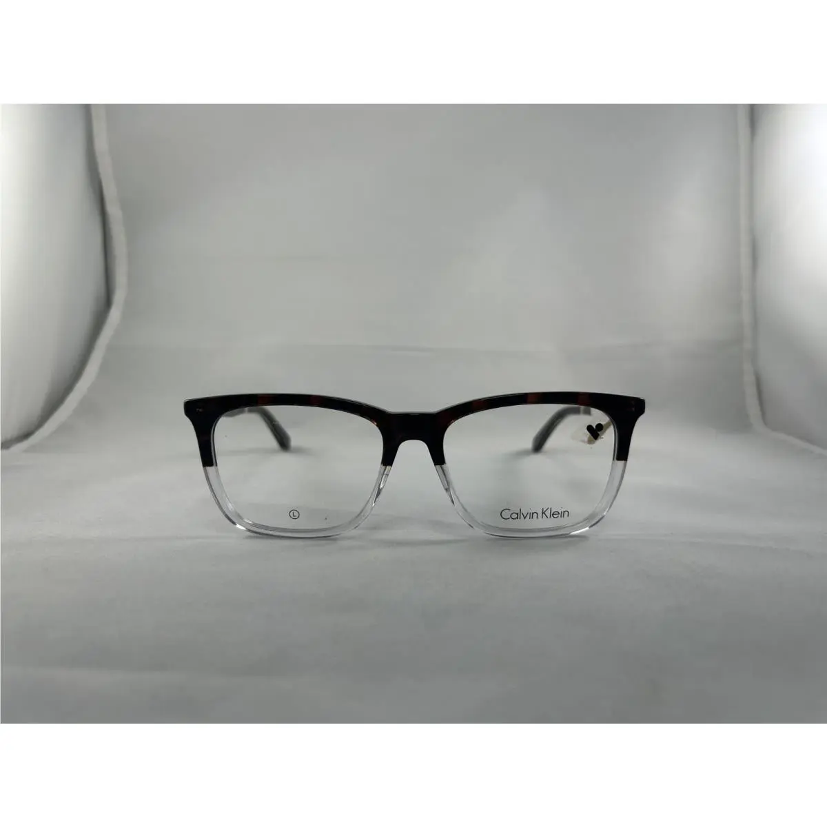 Calvin Klein CK23547 Eyeglasses 234 Havana Crystal Square Men 55 17-145 cc