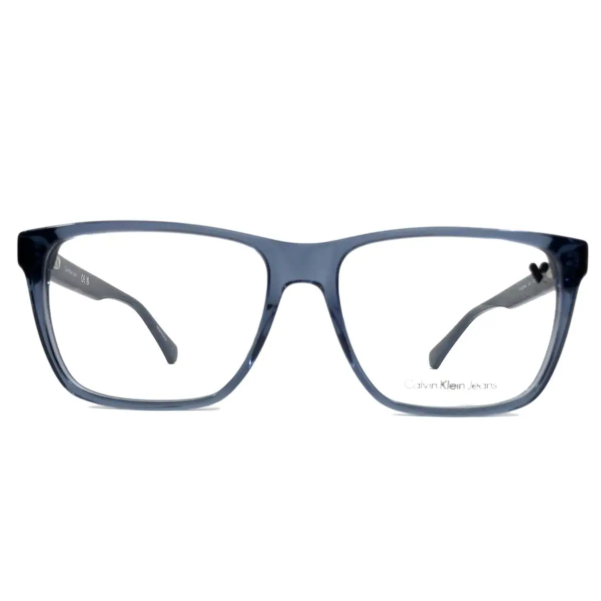 Calvin Klein Jeans Eyeglasses Frames CKJ22644 400 Blue Square Full Rim 56-16-145