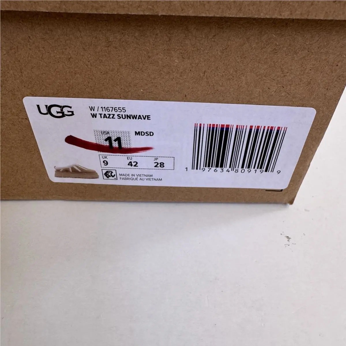 UGG shoes - UGG TAZZ - TAZZ - MUSTARD SEED 6
