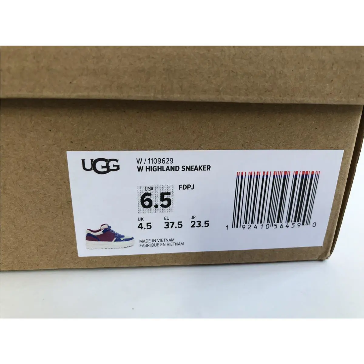 UGG shoes - FUCHSIA / DEEP PERIWINKLE / JASMINE 5