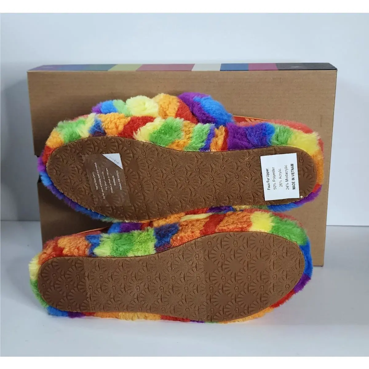 UGG shoes - UGG Fluff Yeah - Fluff Yeah - 1119840K - Rainbow (UPC: 194715472822) 3