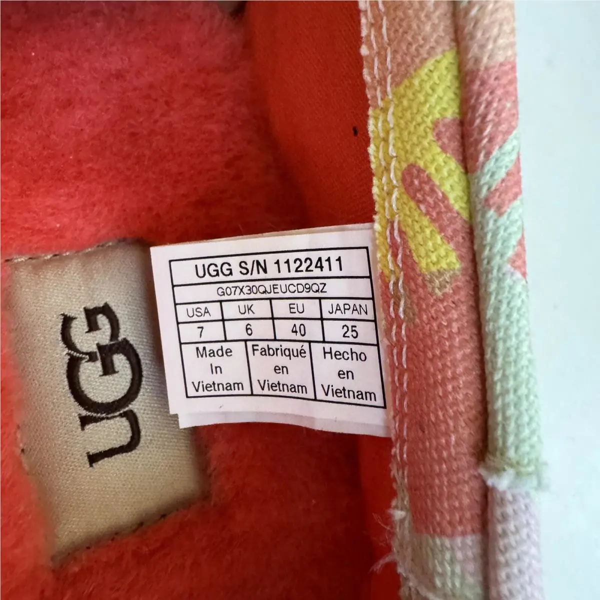 UGG shoes - Ugg Tasman - Tasman - YELLOW MULTI 5