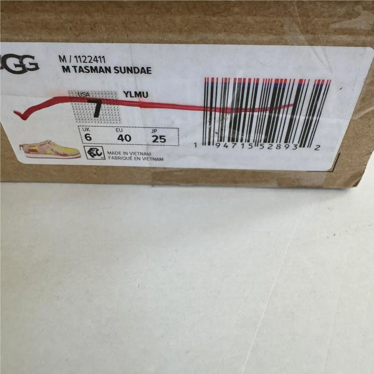UGG shoes - Ugg Tasman - Tasman - YELLOW MULTI 6