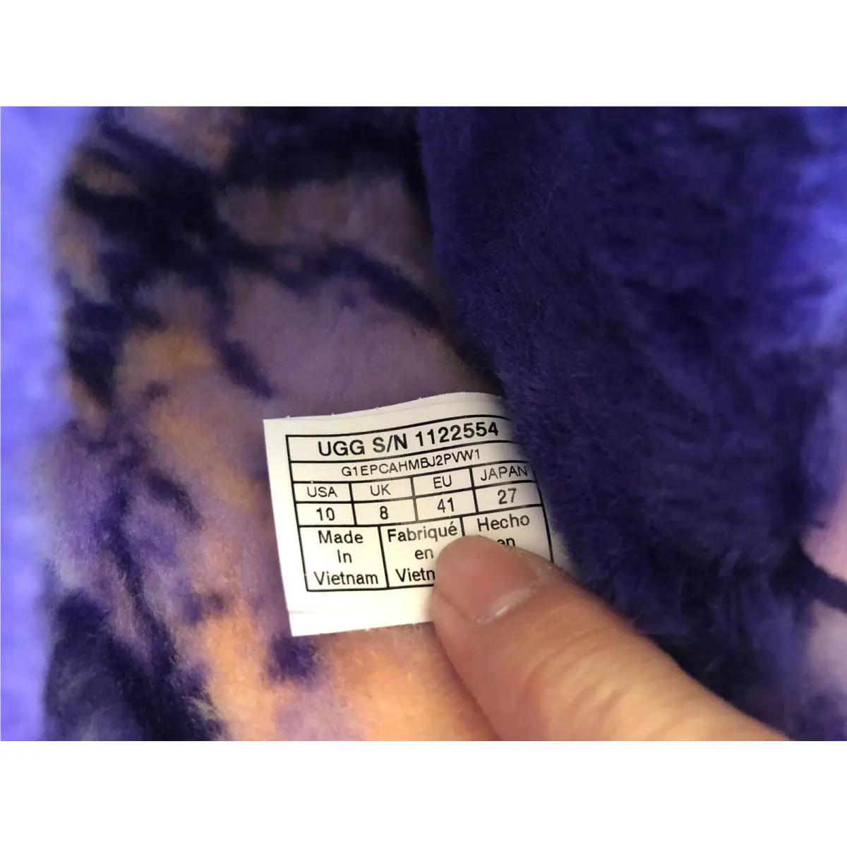 UGG shoes - UGG FLUFF YEAH - FLUFF YEAH - VIOLET NIGHT 5
