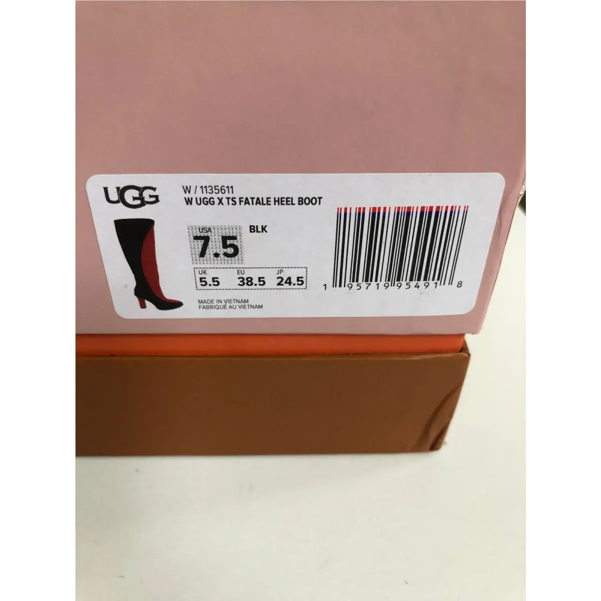 UGG shoes - UGG X TSCHABALALA SELF FATALE - BLACK 6