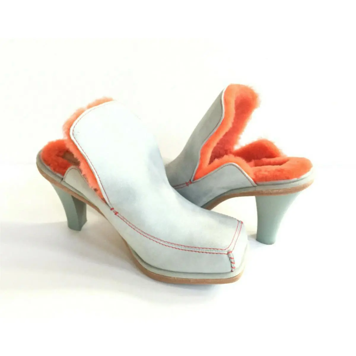 UGG shoes - SKY GREY / MANDARIN ORANGE 0