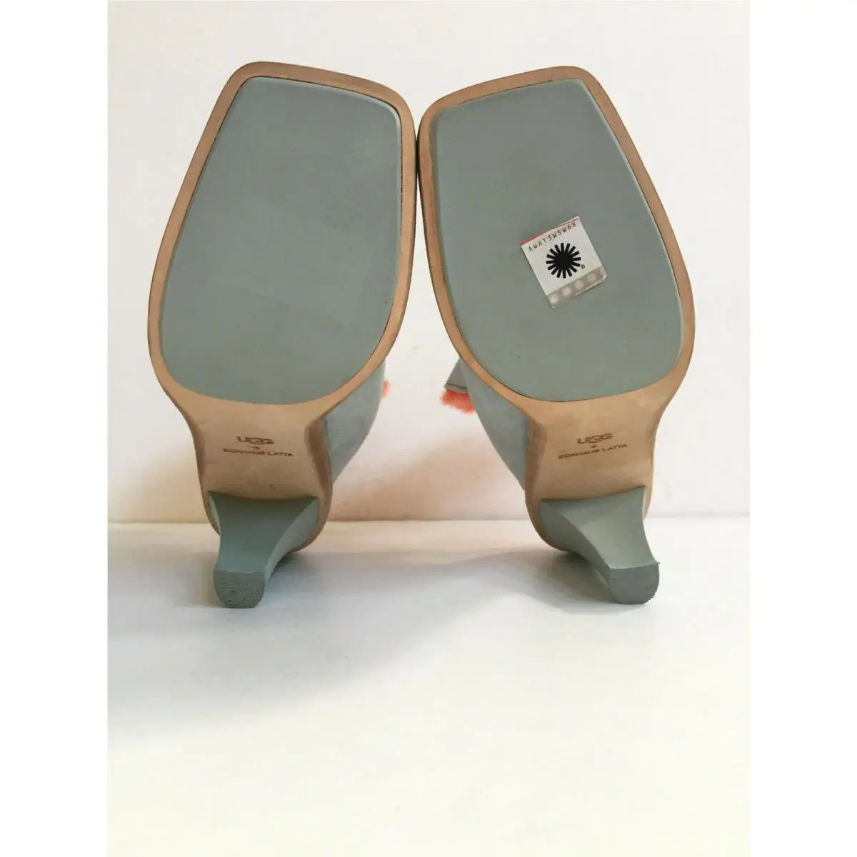UGG shoes - SKY GREY / MANDARIN ORANGE 3