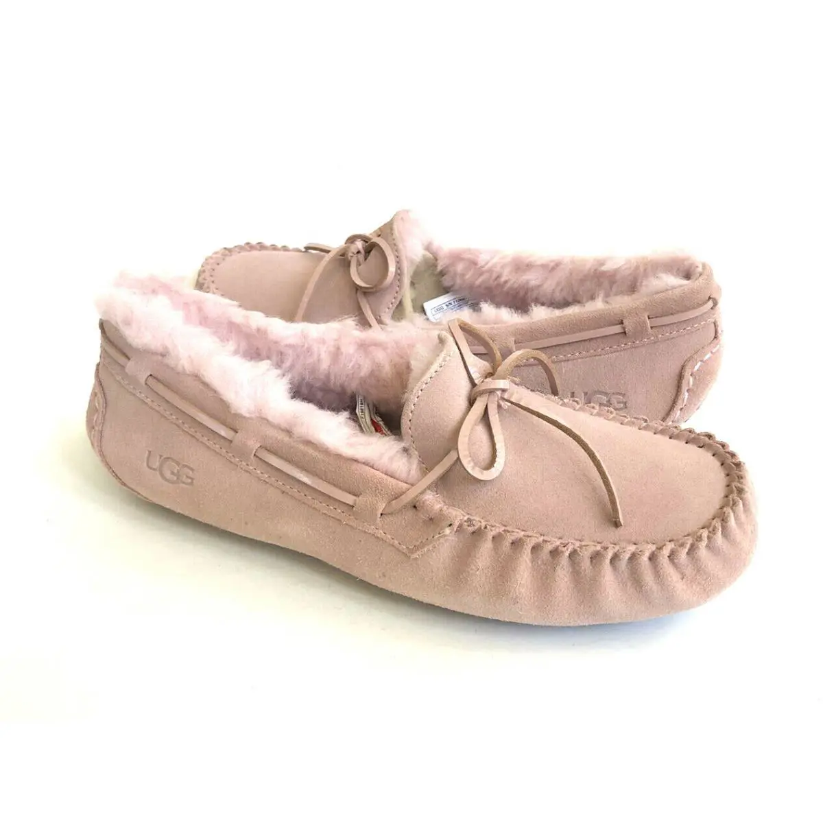 Ugg Dakota Pink Crystal Shearling Lined Slippers US 6 / EU 37 / UK 4