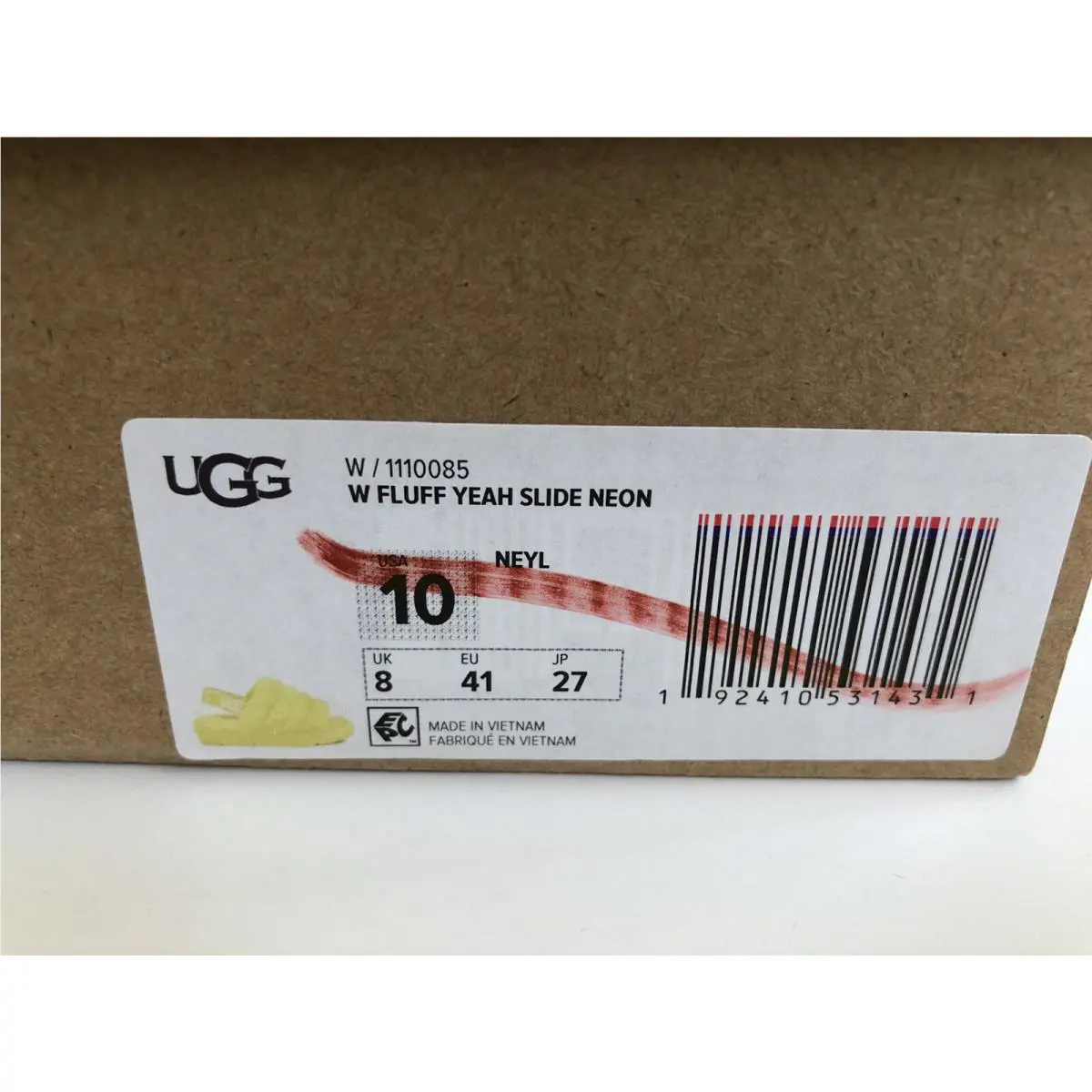 UGG shoes - UGG FLUFF YEAH - FLUFF YEAH - NEON YELLOW 4