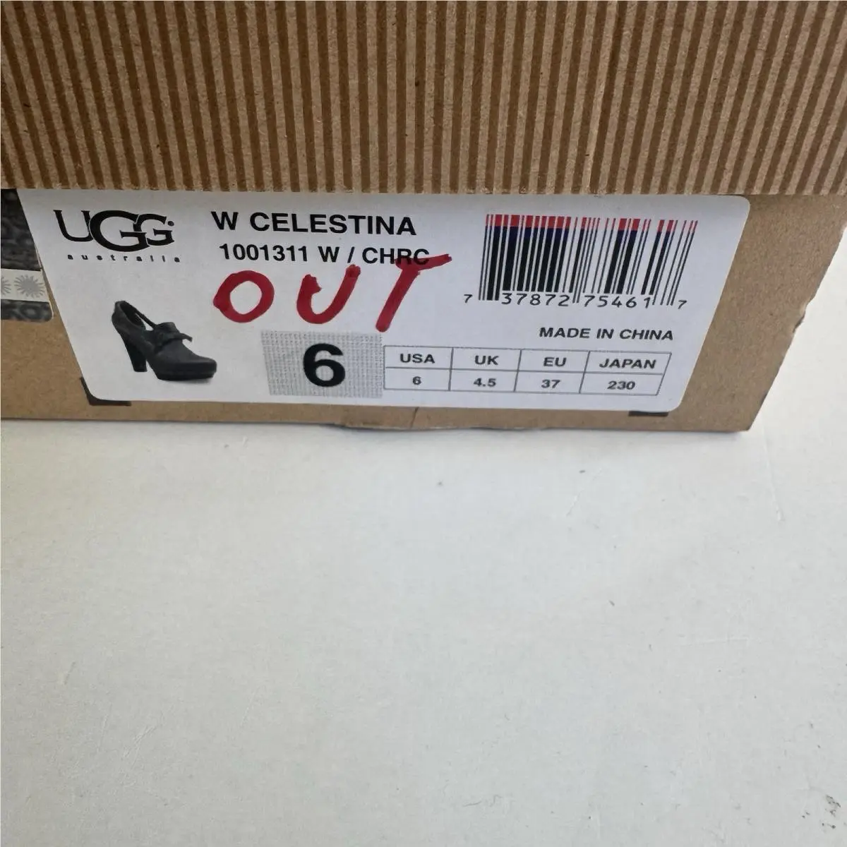 UGG shoes - UGG CELESTINA - CELESTINA - CHARCOAL 4
