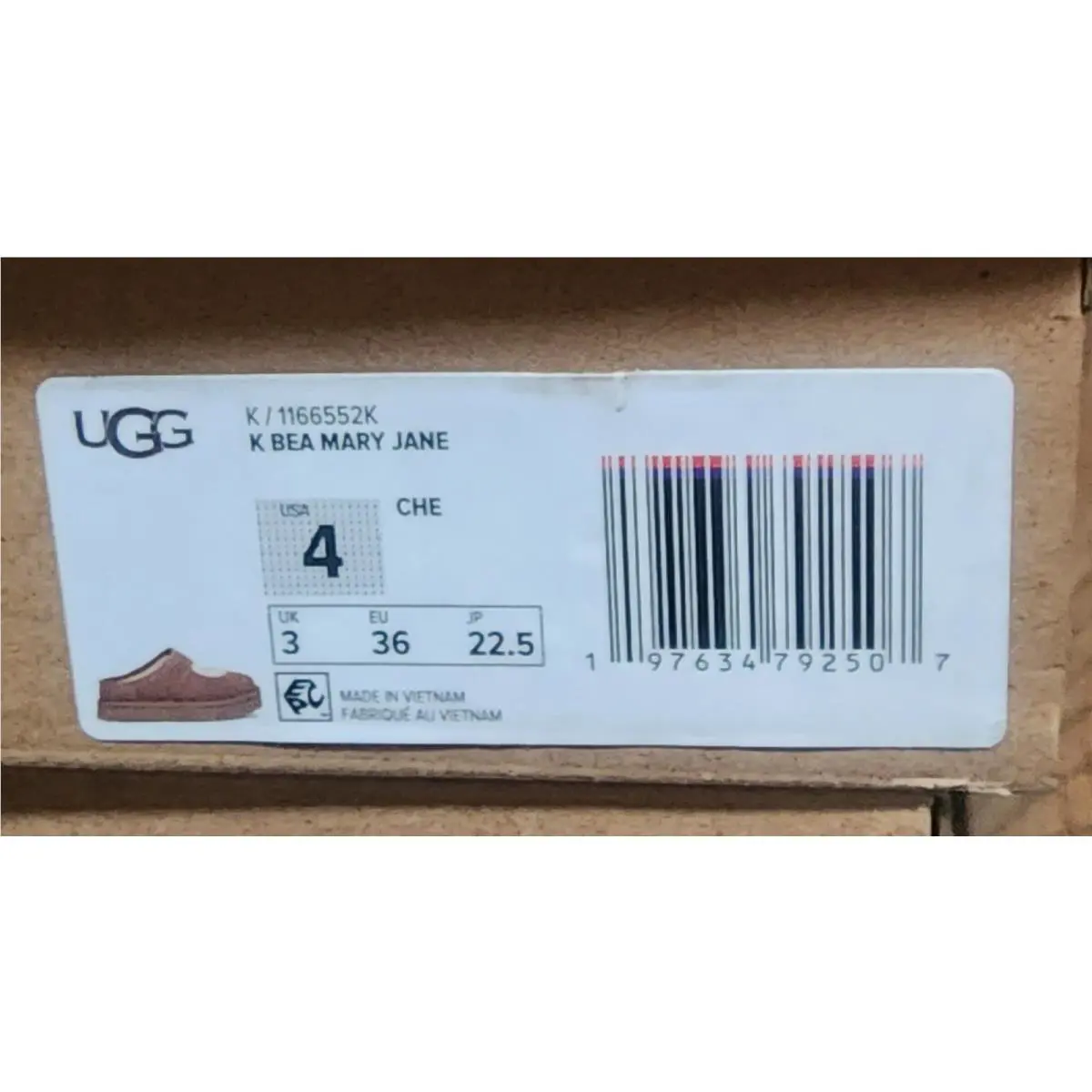 UGG shoes - K Bea Mary Jane - Bea Mary Jane - Brown 5